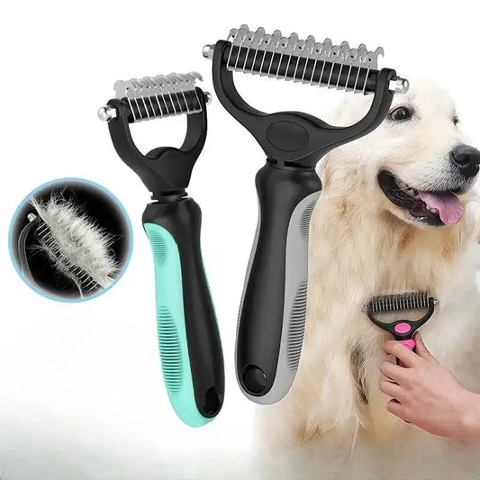 Dog Cat Hair Removal Comb Dematting Grooming Brush