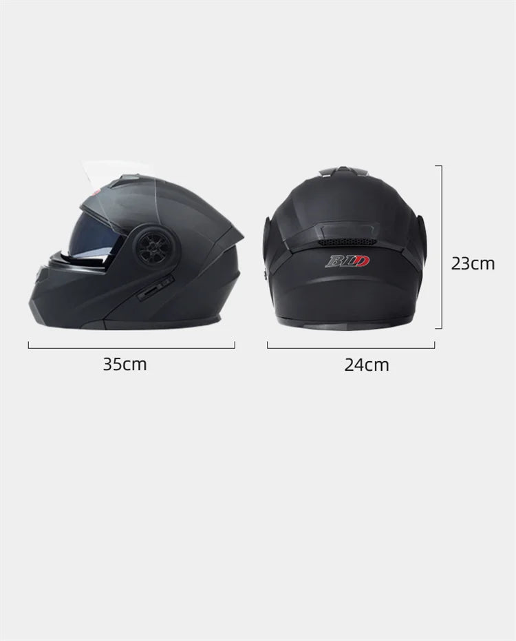 BLD Personalized Full Face Motorcycle Helmet Modular