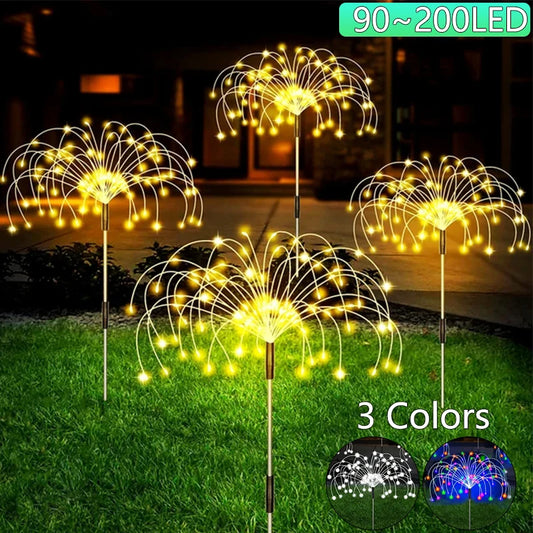 Solar Firework Light (90-200 LEDs)