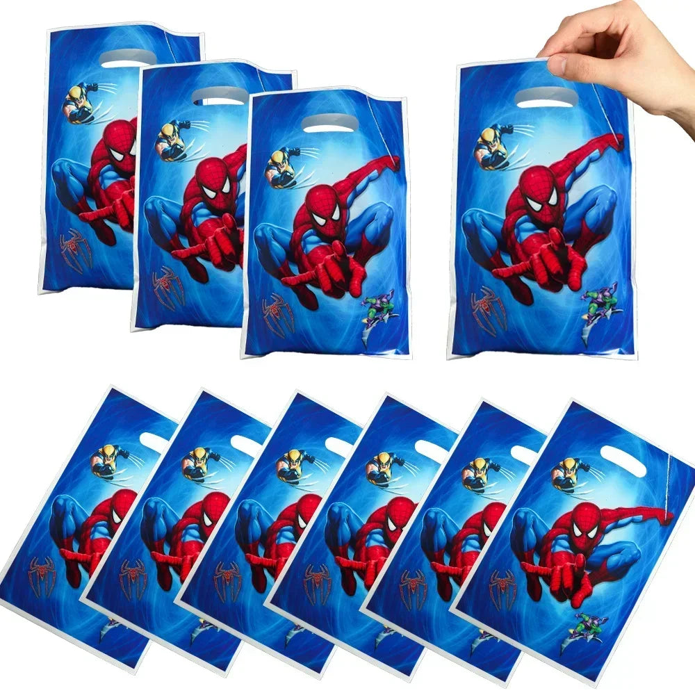 Spider-Man Party Cups Popcorn Boxes Candy Tableware