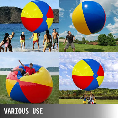 100/200cm Giant Inflatable Sports Ball Outdoor Party Toy