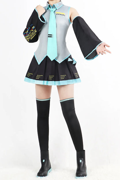 Hatsune Miku Cosplay Costume JK Skirt Wig Accessories