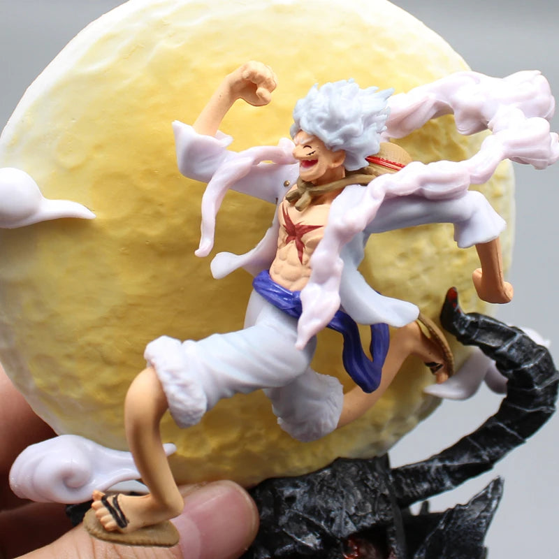 14cm Gear 5 Luffy One Piece Figure PVC Statue Gift