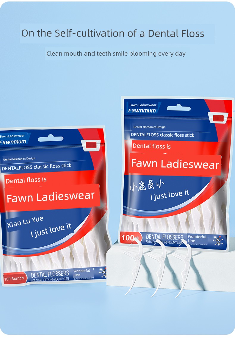 FAWN MUM Portable Single Floss Dental Care