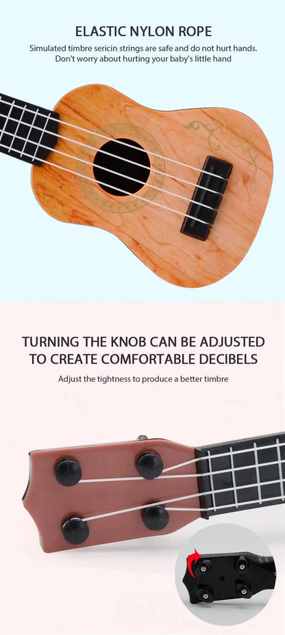 Classical Ukulele Guitar Toy (4 Strings)