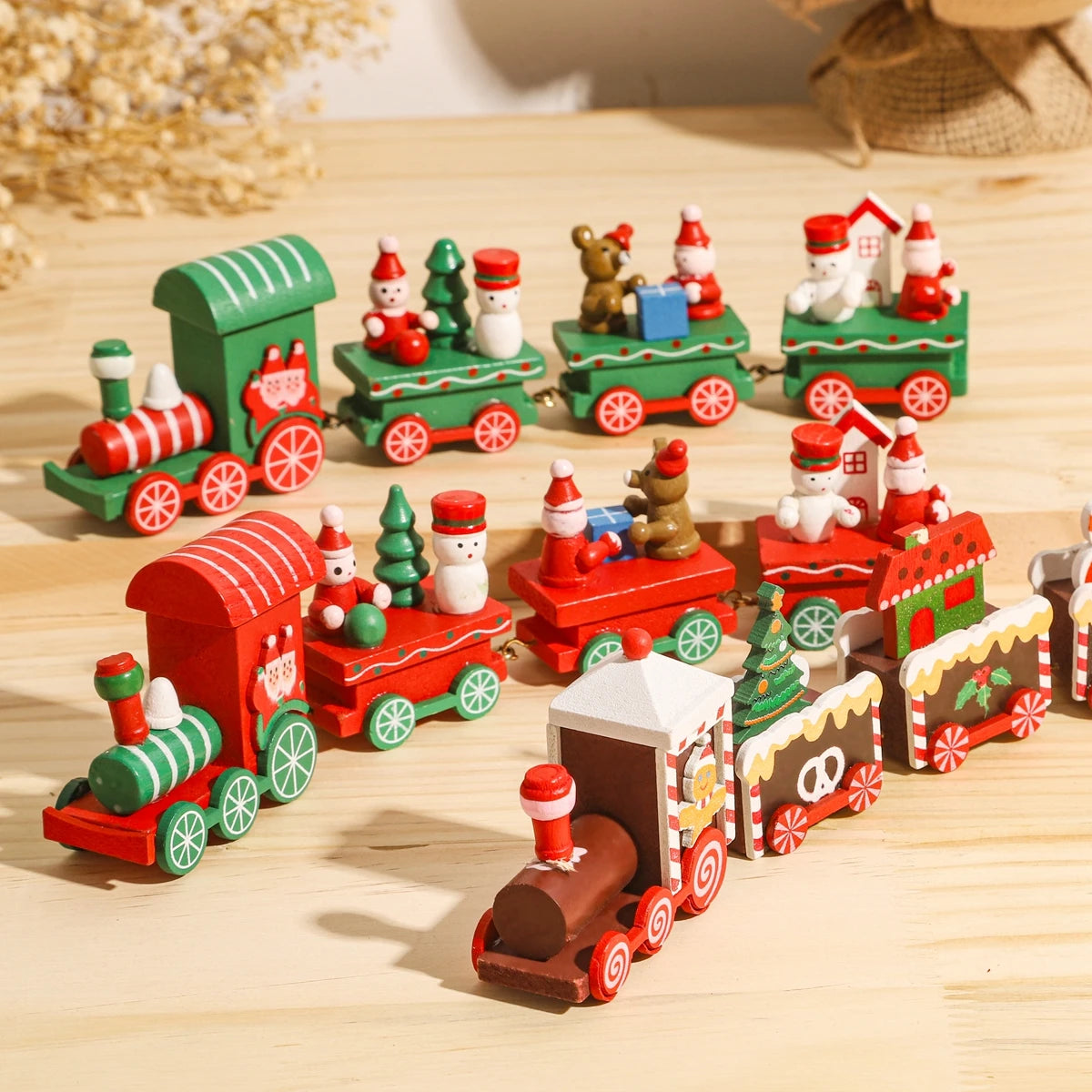 Christmas Train Décor Set