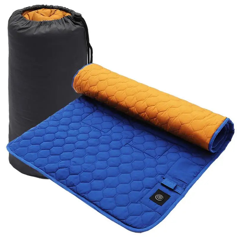 Heated Sleeping Bag Pad USB Power 7 Heating Zones