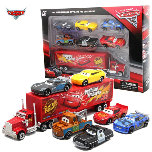 Lightning McQueen Car Toy Set (7 pcs)