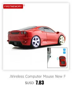 Wireless Mini Sports Car Mouse