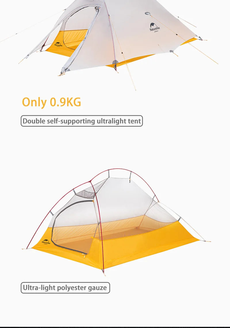 Naturehike Cloud Up Waterproof Ultralight Backpacking Tent