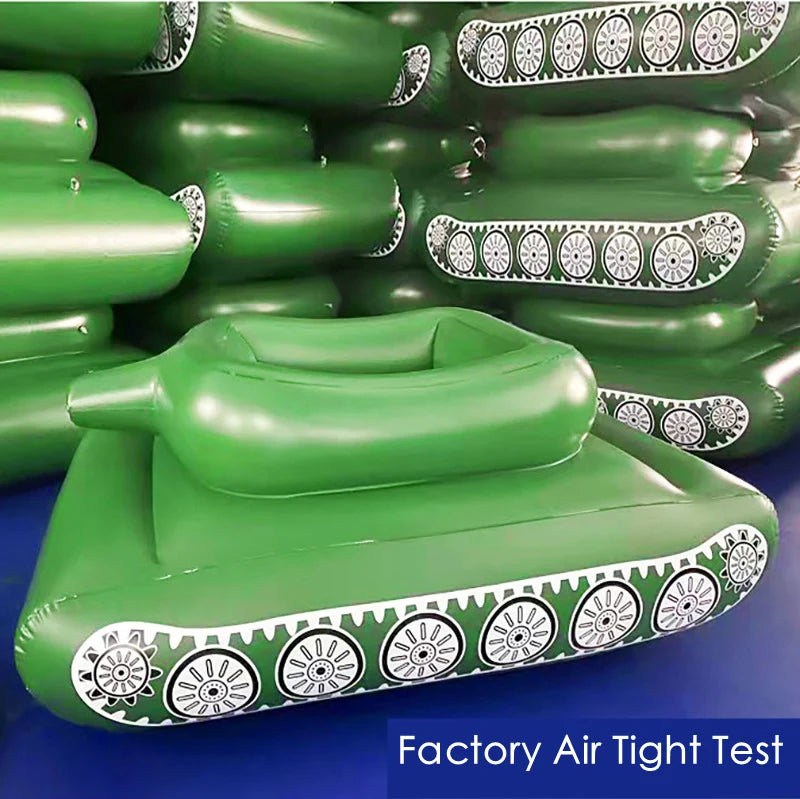 Giant Tank With Watergun Inflatable Pool Float Toy