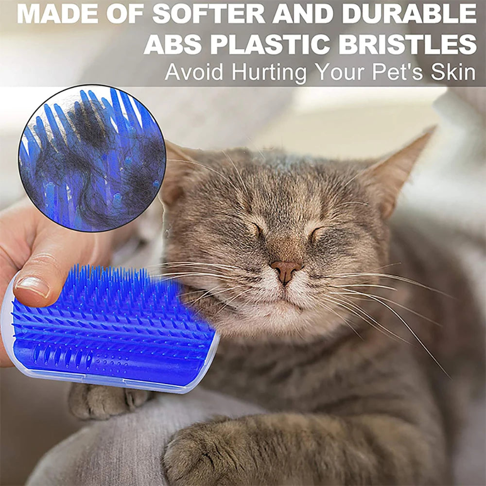 Cat Scratcher Massager Grooming Brush Hair Remover