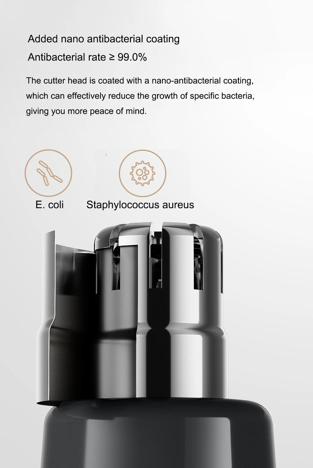 XIAOMI Mijia Electric Nose Hair Trimmer Rechargeable