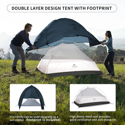 Naturehike Cloud Up Waterproof Ultralight Backpacking Tent