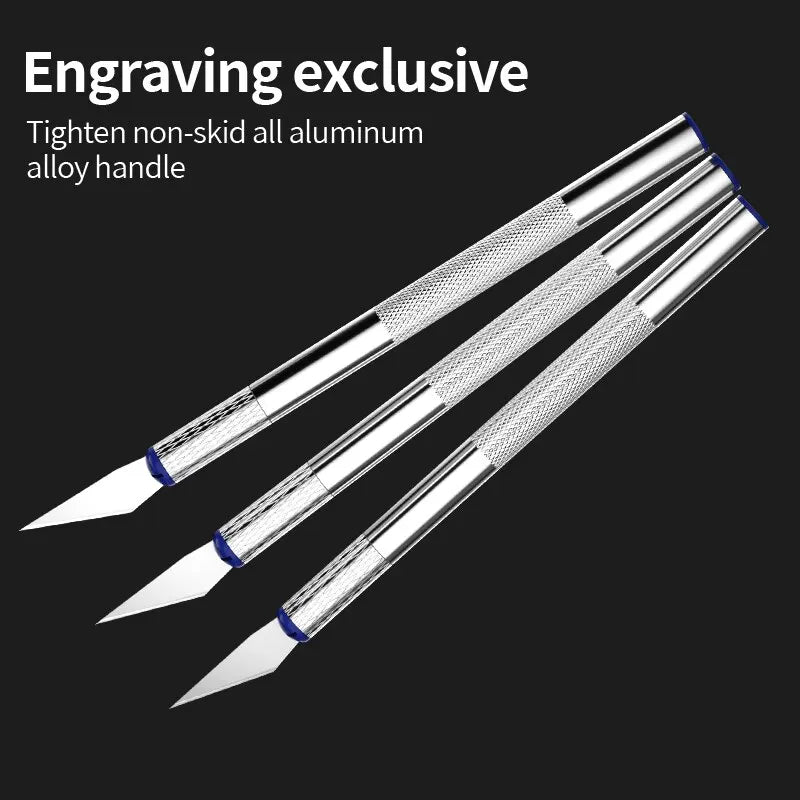 Metal Carving Knife Set (13 pcs)