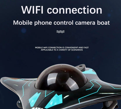 Mini WIFI RC Boat Six-Way Submarine w/Camera Real-Time Transmission