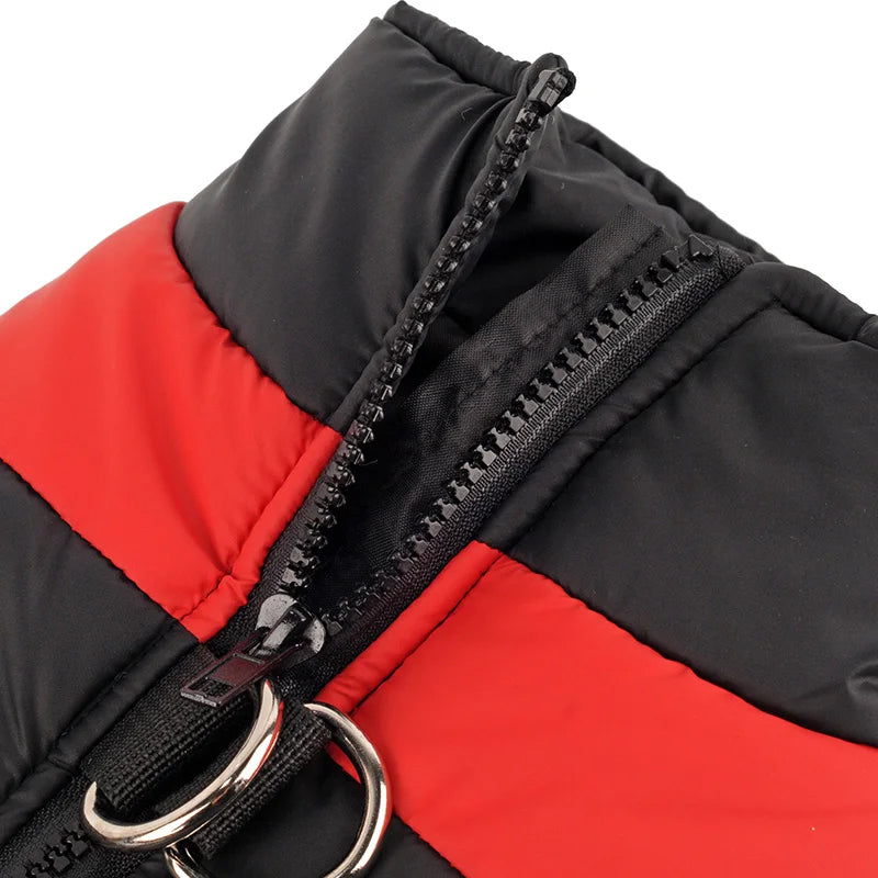 Winter Waterproof Dog Vest Large Pet Ski Coat