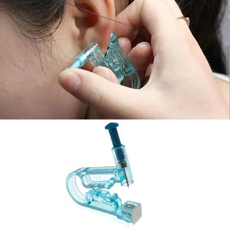 1pc Disposable Ear Piercing Gun Kit Safety Piercer