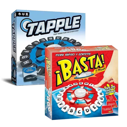 Tapple Word Game Fast-Paced Letter Pressing Family Board Game