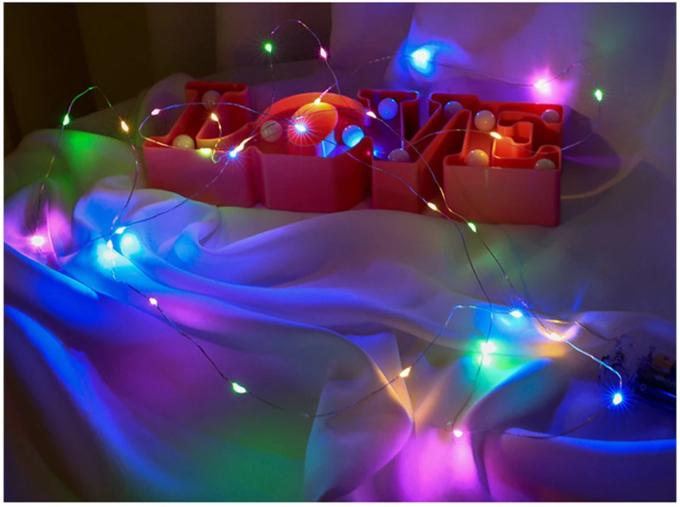 Copper Wire LED Garland (2m-10m)