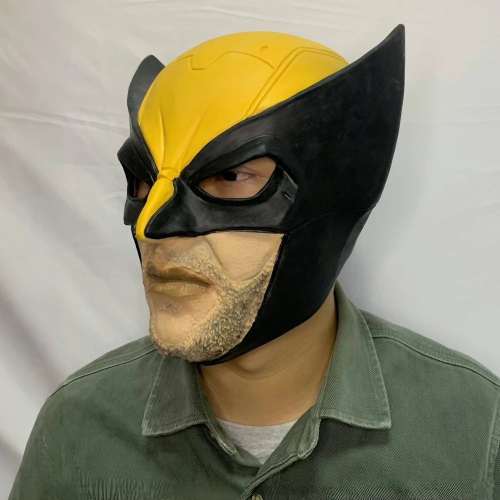 King Kong Wolverine Latex Mask Halloween Cosplay Prop