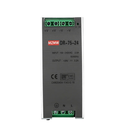 MZMW DR75 Industrial DIN Rail Single Output Power Supply