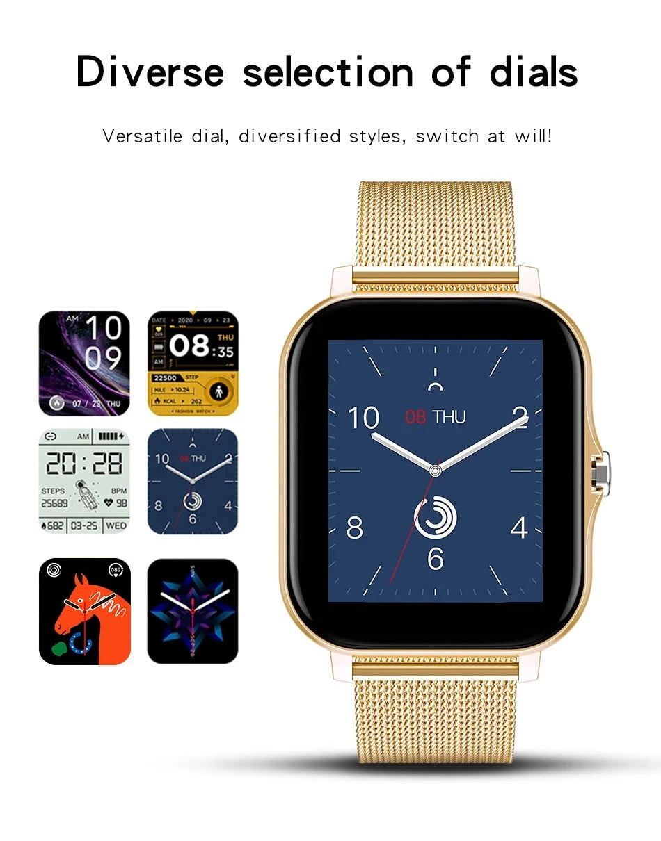 New SmartWatch 1.44" Color Screen BT Call Custom Dial