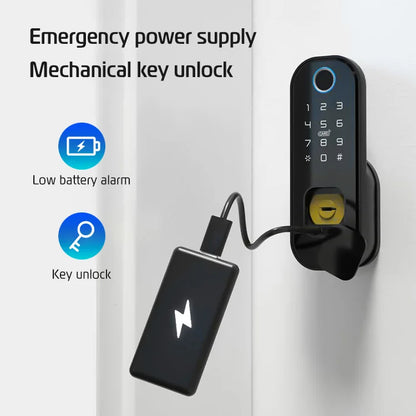 R5 PRO Fingerprint TTLock Outdoor Smart Door Lock