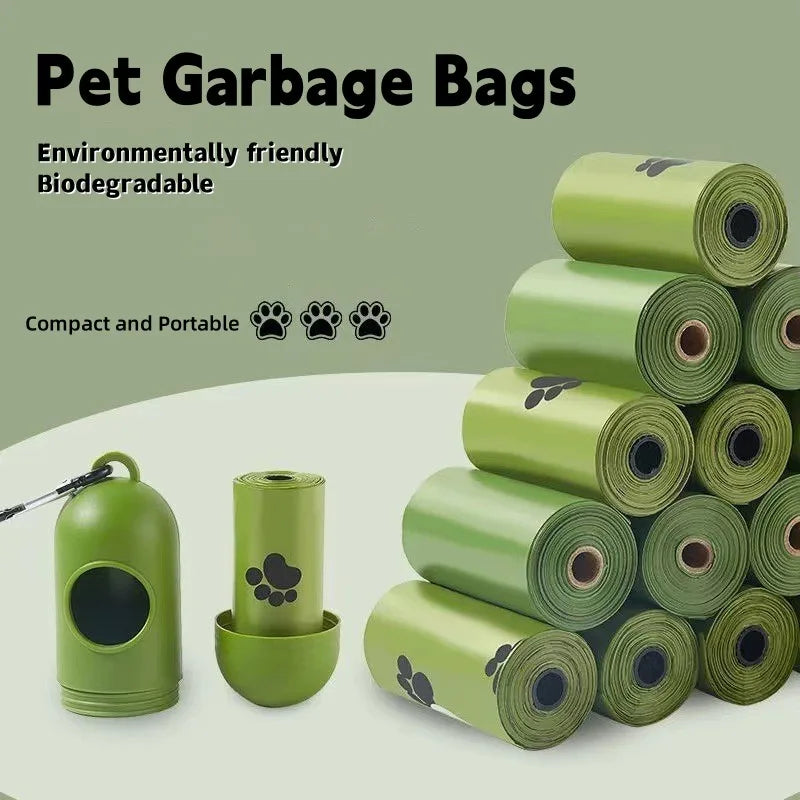 Biodegradable Dog Poop Bags Scented Waste Dispenser