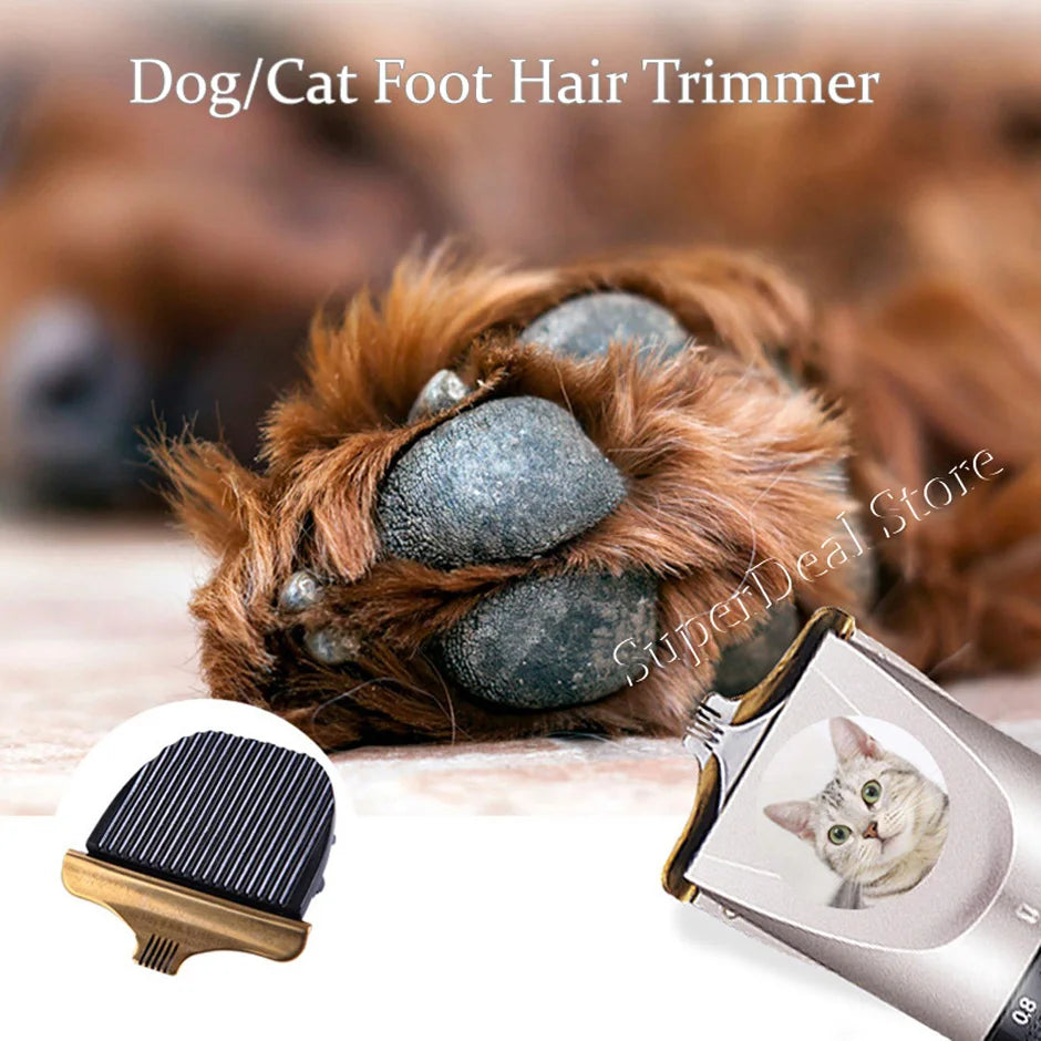 Professional Dog Hair Clipper Rechargeable Grooming Machine