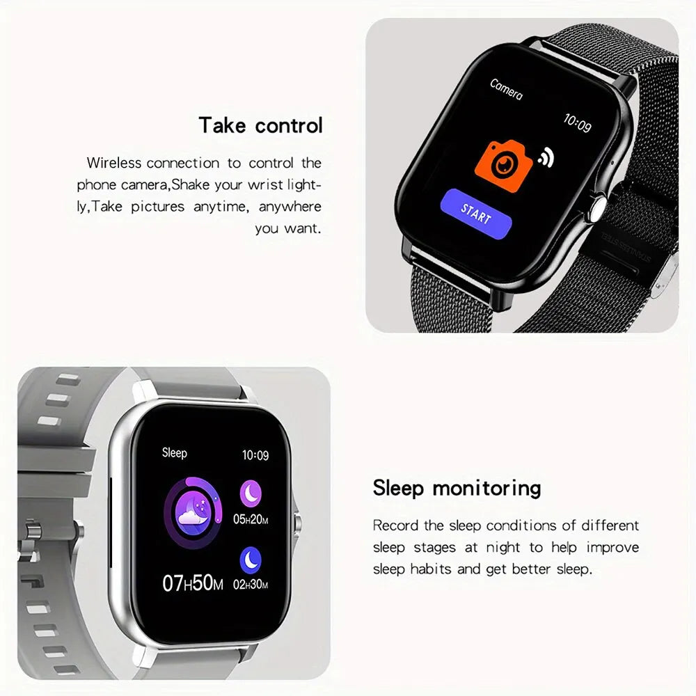 New SmartWatch 1.44" Color Screen BT Call Custom Dial