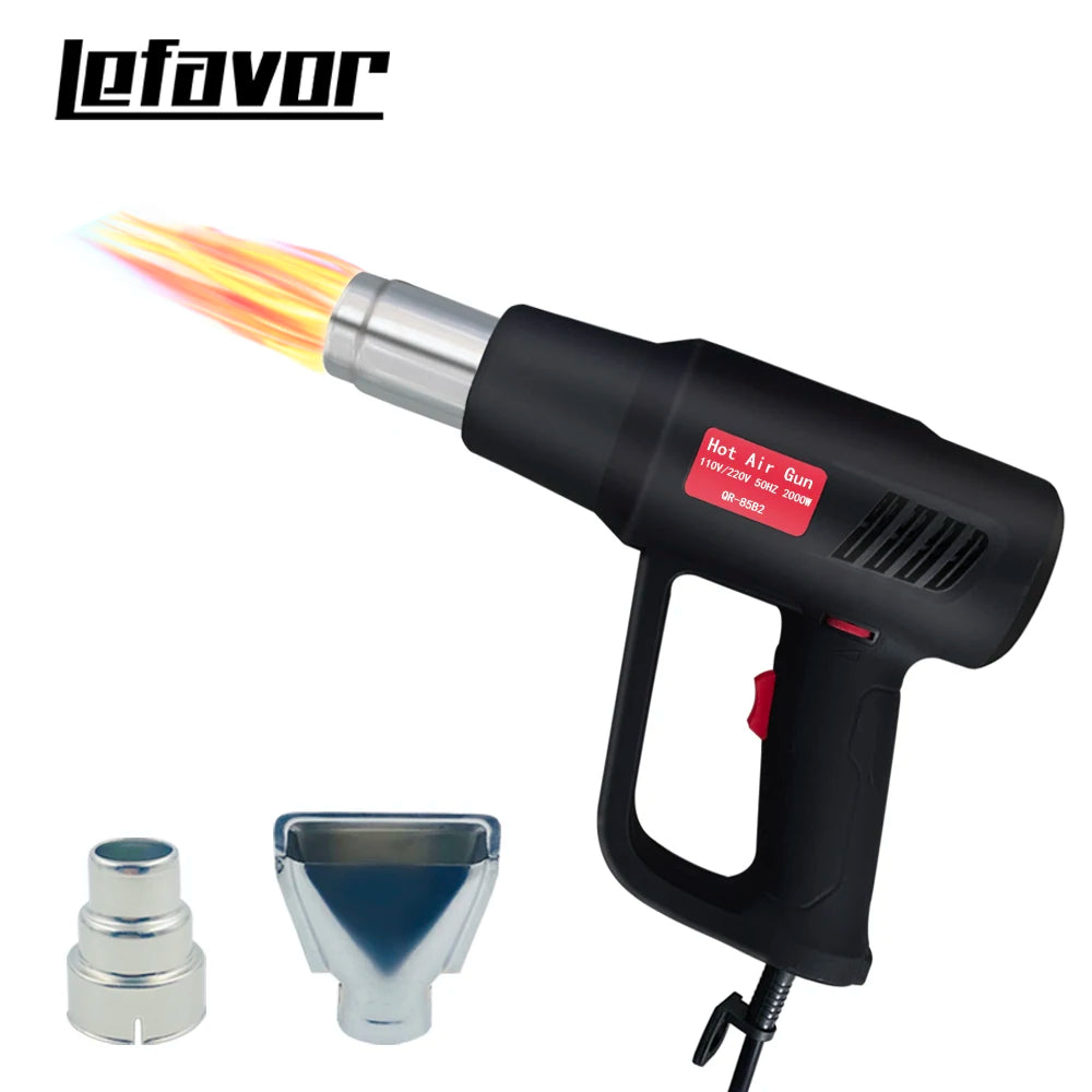 2000W Electric Hot Air Gun Dual Wind Temperature Control