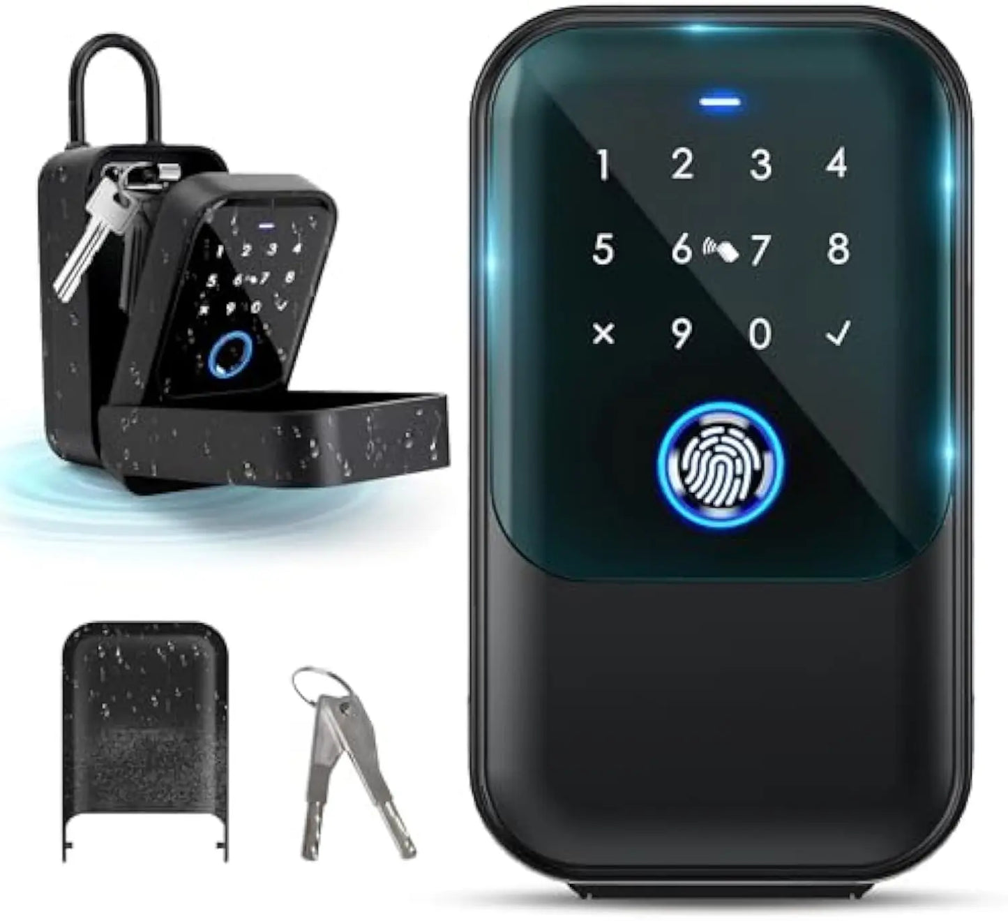 YRHAND TTlock Portable Smart Fingerprint Lock Box