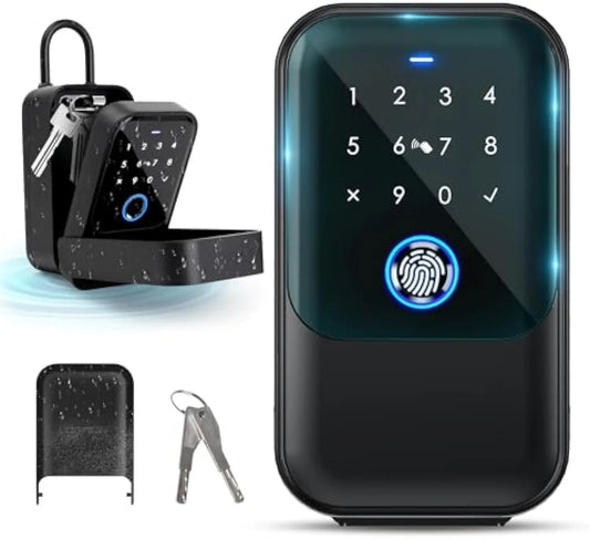 YRHAND TTlock Portable Smart Fingerprint Lock Box