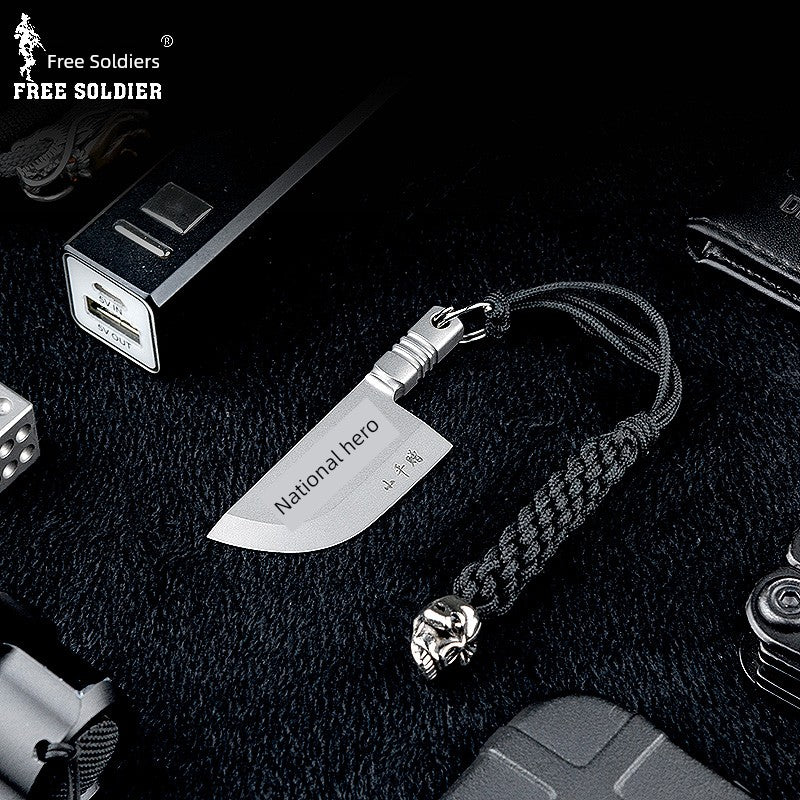 Free Soldier Titanium EDC Pendant Keychain Tool