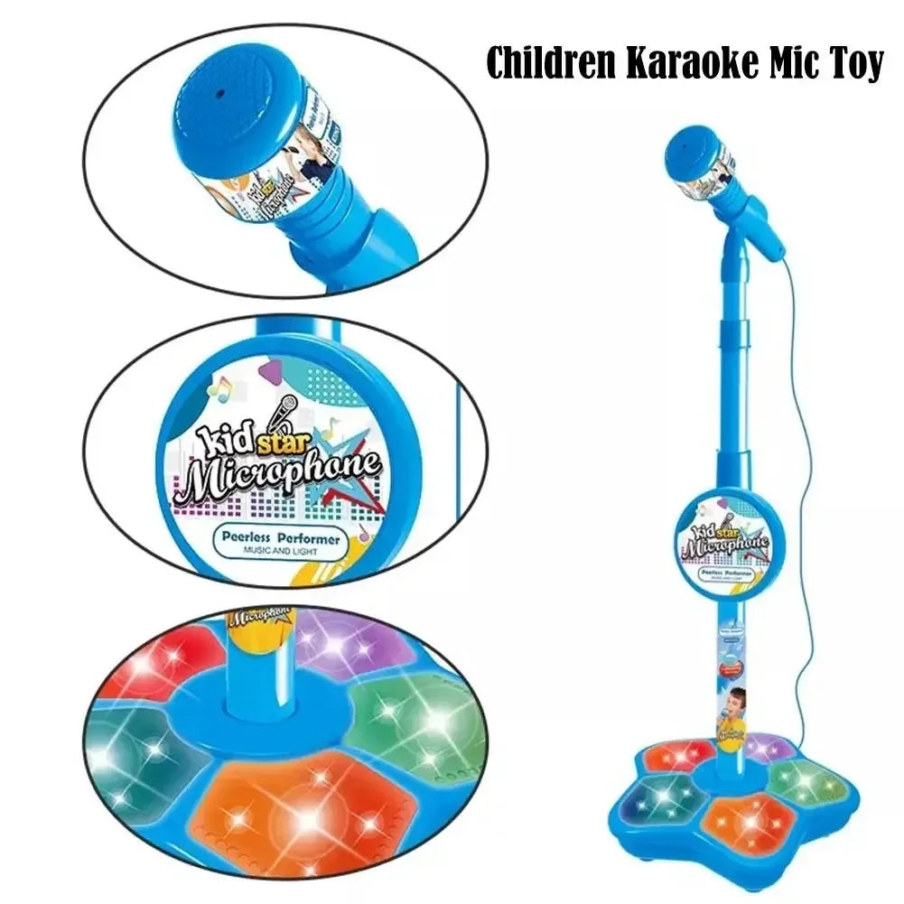 Kids Karaoke Microphone with Stand