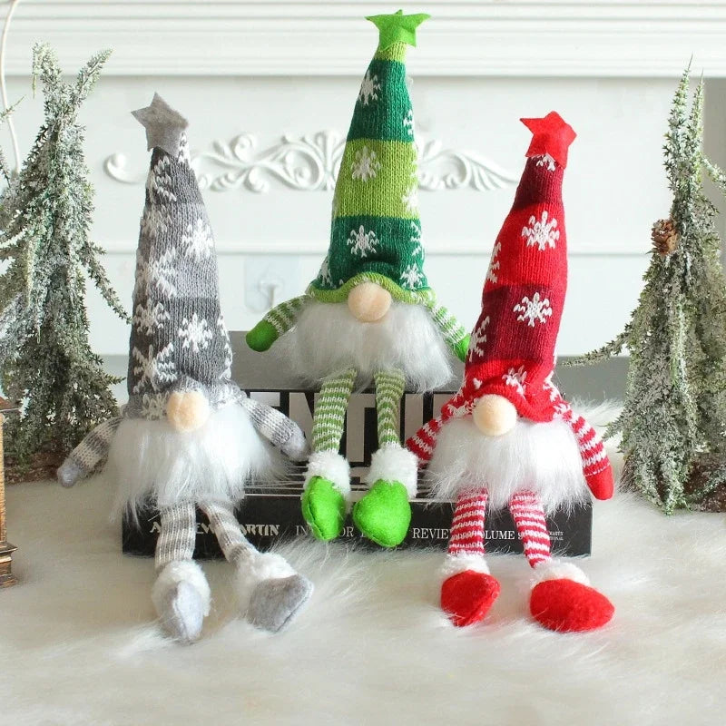 Glowing Gnome Christmas Ornaments (6 pcs)