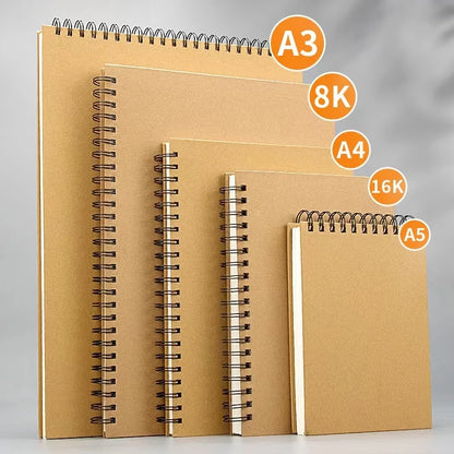 Thick Paper Sketchbook 160 GSM Drawing Art Supplies