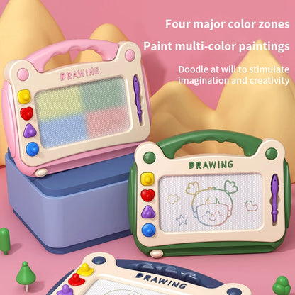 Children Magnetic Drawing Board Colorful Graffiti Pad