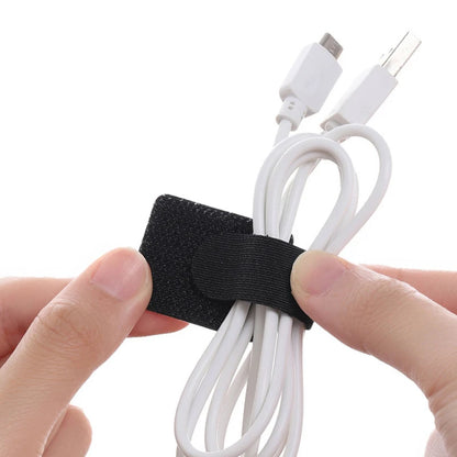 Reusable Self Adhesive Cable Ties Adjustable Cord Holder