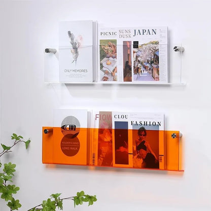 Wall-Mount Brochure Holder (12 Colors)