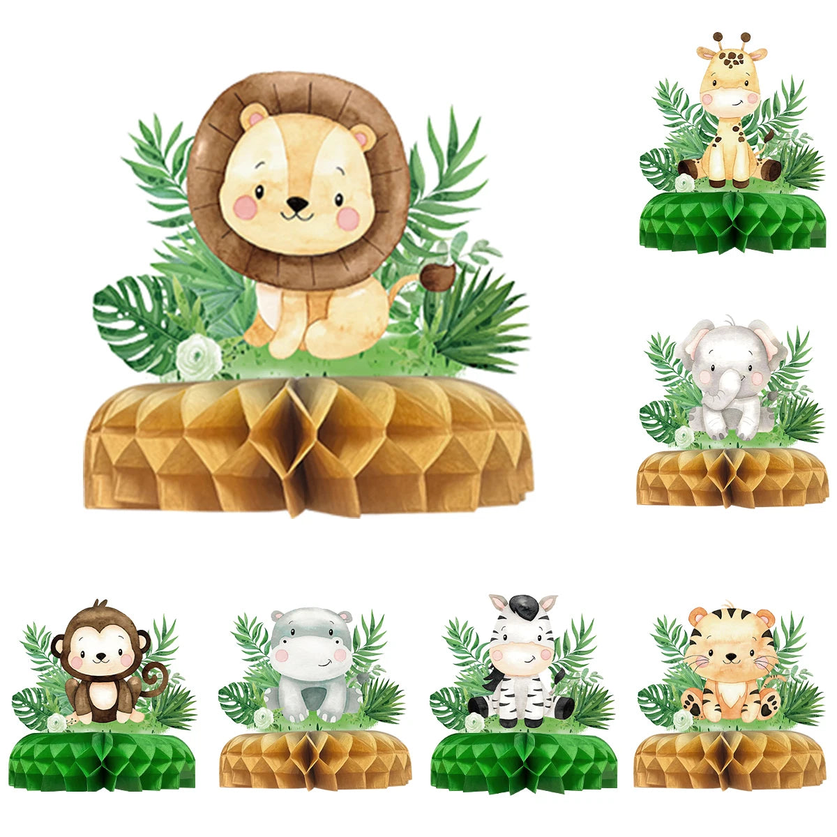 Jungle Animal Table Décor - Shop Dealza