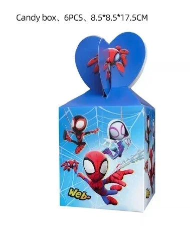 Marvel Birthday Party Disposable Tableware Spider-Man