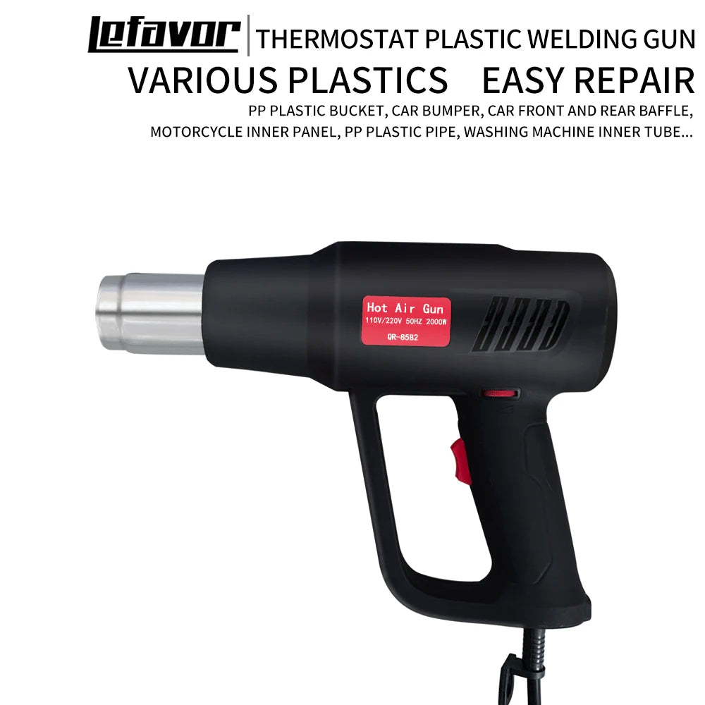 2000W Electric Hot Air Gun Dual Wind Temperature Control