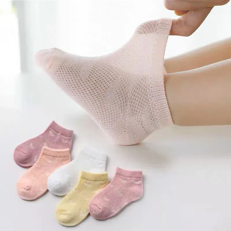 Baby Cotton Socks (5 pairs)