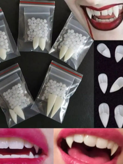 Vampire Fangs Halloween Teeth (2 pairs)