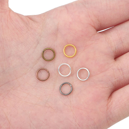 200pcs Jump Rings Connectors DIY Jewelry Making Supply