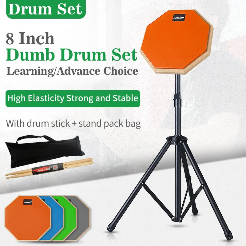 Practice Drum Pad Set (8-inch)