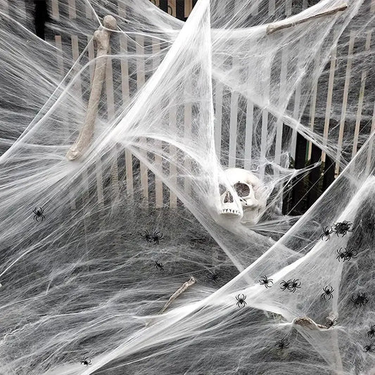 Artificial Stretchable Spider Web