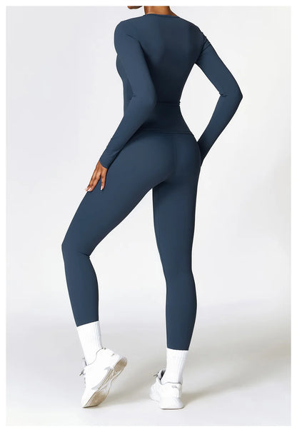 Leosoxs Pencil Jumpsuit Women Casual Fitness Sport Playsuit